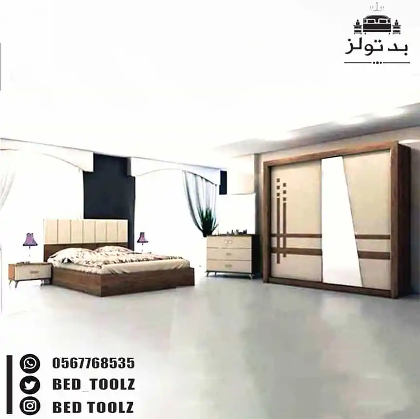 ⁦اجمل غرفه نوم مزدوجة⁩ - الصورة ⁦1⁩